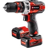 EINHELL Akku-Schlagbohrschrauber TE-CD 12/1 Li-i, 12Volt rot/schwarz, 2x Li-Ionen Akku 2,0Ah