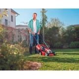 EINHELL Power X-Change Rasenmäher-Laubbläser-Set GE-CM 3018 Li CL, 18Volt rot/schwarz, Li-Ionen Akku 3,0Ah