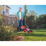 EINHELL Rasenmäher-Laubbläser-Set GE-CM 3018 Li CL, 18Volt rot/schwarz, Li-Ionen Akku 3,0Ah