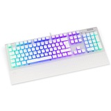 ENDORFY Omnis Pudding Onyx White, Gaming-Tastatur weiß, DE-Layout, Kailh RGB Brown