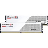 G.Skill DIMM 64 GB DDR5-5200 (2x 32 GB) Dual-Kit, Arbeitsspeicher weiß, F5-5200J3636D32GX2-RS5W, Ripjaws S5, INTEL XMP