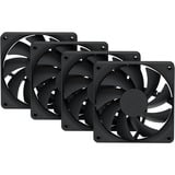 HYTE FA12, Gehäuselüfter schwarz, 4er Pack, 120 mm