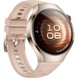 Huawei Watch 5 42mm (Soc-L29L), Smartwatch beige, Komposit-Armband in beige, Gehäuse aus Edelstahl