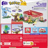 Mattel MEGA Pokémon Emolgas und Bisasams bezaubernde Wälder, Konstruktionsspielzeug 