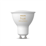 Philips Hue White Ambiance GU10 Smarter Spot, LED-Lampe 