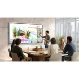 Samsung Flip WM75FX, Public Display weiß/grau, UltraHD/4K, Touchfunktion, Multi‑Touch