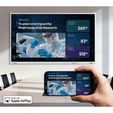 Samsung Flip WM75FX, Public Display weiß/grau, UltraHD/4K, Touchfunktion, Multi‑Touch