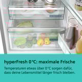 Siemens KG39N2XAG iQ300, Kühl-/Gefrierkombination edelstahl (dunkel)