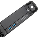 SilverStone RM100 1U-Rackmount, Rack, Server-Gehäuse 1 Höheneinheit