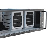 SilverStone SST-RAC45-DC-34, Einbaurahmen silber