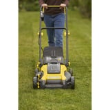 Stanley Akku-Rasenmäher (SFMCMW2651M-QW), 36Volt (2x18V) schwarz/gelb, 2x 4,0 Ah-Lithium-Ionen-Akku