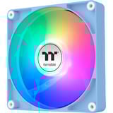 Thermaltake CT120 Reverse ARGB Sync PC Cooling Fan Hydrangea Blue, Gehäuselüfter hellblau, 2er Pack, ohne Controller, Reverse, 120 mm