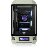 Thermaltake The Tower 250 , Tower-Gehäuse hellgrün, Tempered Glass