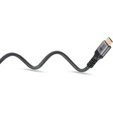 goobay Plus High-Speed-HDMI-Kabel mit Ethernet, 4K @ 60Hz grau, 5 Meter