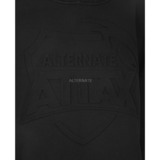 ALTERNATE ATTAX Hoodie (Logo geprägt) 4XL, Pullover schwarz