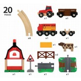 BRIO World Bahn Bauernhof Set 