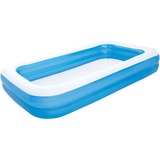 Bestway Family Pool "Blue Rectangular Deluxe", Schwimmbad blau/weiß, 305cm x 183cm x 46cm