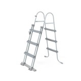 Bestway Fast Set Aufstellpool-Set, Ø 457cm x 107cm, Schwimmbad grau, mit Filterpumpe