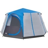 Coleman 8-Personen-Zelt Cortes Octagon 8 blau/hellgrau