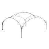 Coleman FastPitch Event Shelter XL, Pavillon silber/dunkelblau, 4,5 x 4,5 Meter