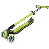 GLOBBER Elite Deluxe mit Leuchtrollen, Scooter hellgrün