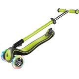 GLOBBER Elite Deluxe mit Leuchtrollen, Scooter hellgrün