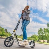 HUDORA BigWheel Style 230, Scooter weiß/schwarz