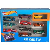 Hot Wheels Hot Wheels Set mit 10 Fahrzeugen im Maßstab 1:64, Spielfahrzeug 