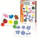 Jumbo Ich lerne Formen & Farben, Geschicklichkeitsspiel 