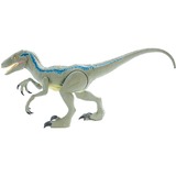Mattel Jurassic World Riesendino Velociraptor Blue, Spielfigur 