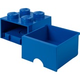 Room Copenhagen LEGO Brick Drawer 4 blau, Aufbewahrungsbox blau