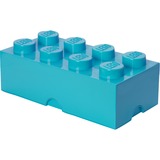 Room Copenhagen LEGO Storage Brick 8 azur, Aufbewahrungsbox blau