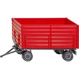 SIKU 2898 FARMER Zwei-Achs-Anhänger, Modellfahrzeug rot