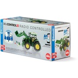 SIKU CONTROL32 John Deere 7310R mit Frontlader und Bluetooth-Fernsteuermodul, RC grün, 1:32