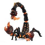 Schleich Eldrador Lavaskorpion, Spielfigur schwarz/orange