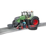 bruder Fendt 1050 Vario, Modellfahrzeug mit Mechaniker und Werkstattausstattung