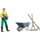 bruder Figurenset Landwirt mit Zubehör, Spielfigur 