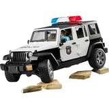 bruder Jeep Wrangler Unlimited Rubicon Polizeifahrzeug , Modellfahrzeug mit Polizist 