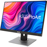 ASUS ProArt Display PA248QV Gen2 (PA248QFV), LED-Monitor 61.2 cm (24.1 Zoll), schwarz/silber, WUXGA, IPS, DP, HDMI, USB-Hub, 100Hz Panel