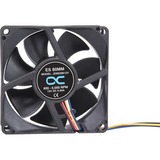 Alphacool ES 80mm 800-6.000rpm Fan 80x80x25mm, Gehäuselüfter schwarz, Two Ball Bearing, PWM, 80 mm