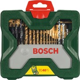 Bosch Heimwerken & Garten X-Line Titanium Bohrer- und Schrauber-Set, 40-teilig, Bohrer- & Bit-Satz grün