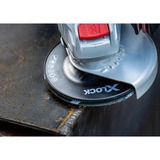 Bosch Professional X-LOCK Expert R781 Prisma Ceramic Fiberschleifscheibe, Ø 180mm, K80 25 Stück, Bohrung 22,23mm