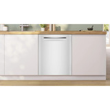 Bosch SMP4ECW72S Serie 4 , Spülmaschine weiß, 60 cm, Home Connect