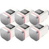 Bosch Smart Home Heizkörper-Thermostat II [+M], Heizungsthermostat weiß, 6er Pack