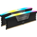 Corsair DIMM 32 GB DDR5-5600 (2x 16 GB) Dual-Kit, Arbeitsspeicher schwarz, CMH32GX5M2B5600Z36K, Vengeance RGB, AMD EXPO