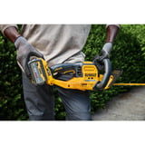 DEWALT XR FLEXVOLT Akku-Heckenschere DCMHT573X1, 54 Volt gelb/schwarz, Li-Ionen Akku 5,0Ah