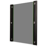 Digitus Glas-Fronttür für 19" 16HE Wandgehäuse Unique Serie, Frontpanel schwarz, 16 Höheneinheiten