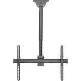 Digitus Universelle TV-Deckenhalterung mit Teleskop-Höhenverstellung schwarz, für Flat- und Curved Displays bis 177,8 mc (70")