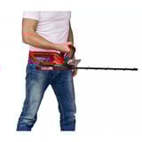 EINHELL Power X-Change Akku-Heckenschere GC-CH 1855/1 Li Kit, 18 Volt rot/schwarz, Li-Ionen Akku 2,5Ah