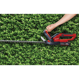 EINHELL Power X-Change Akku-Heckenschere GC-CH 1855/1 Li Kit, 18 Volt rot/schwarz, Li-Ionen Akku 2,5Ah